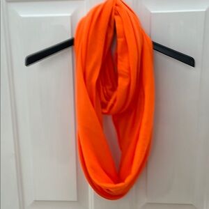 Vibrant Orange Infinity Scarf